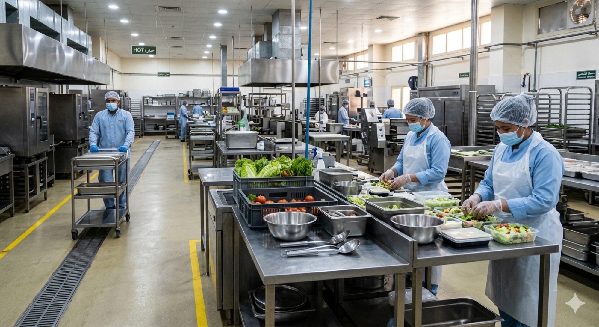 Central Kitchen Main Hall