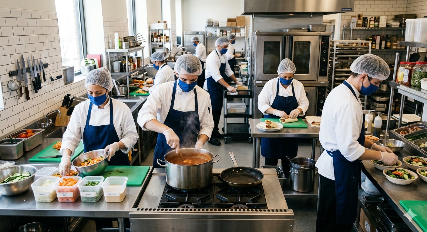 Central Kitchen Production Hall