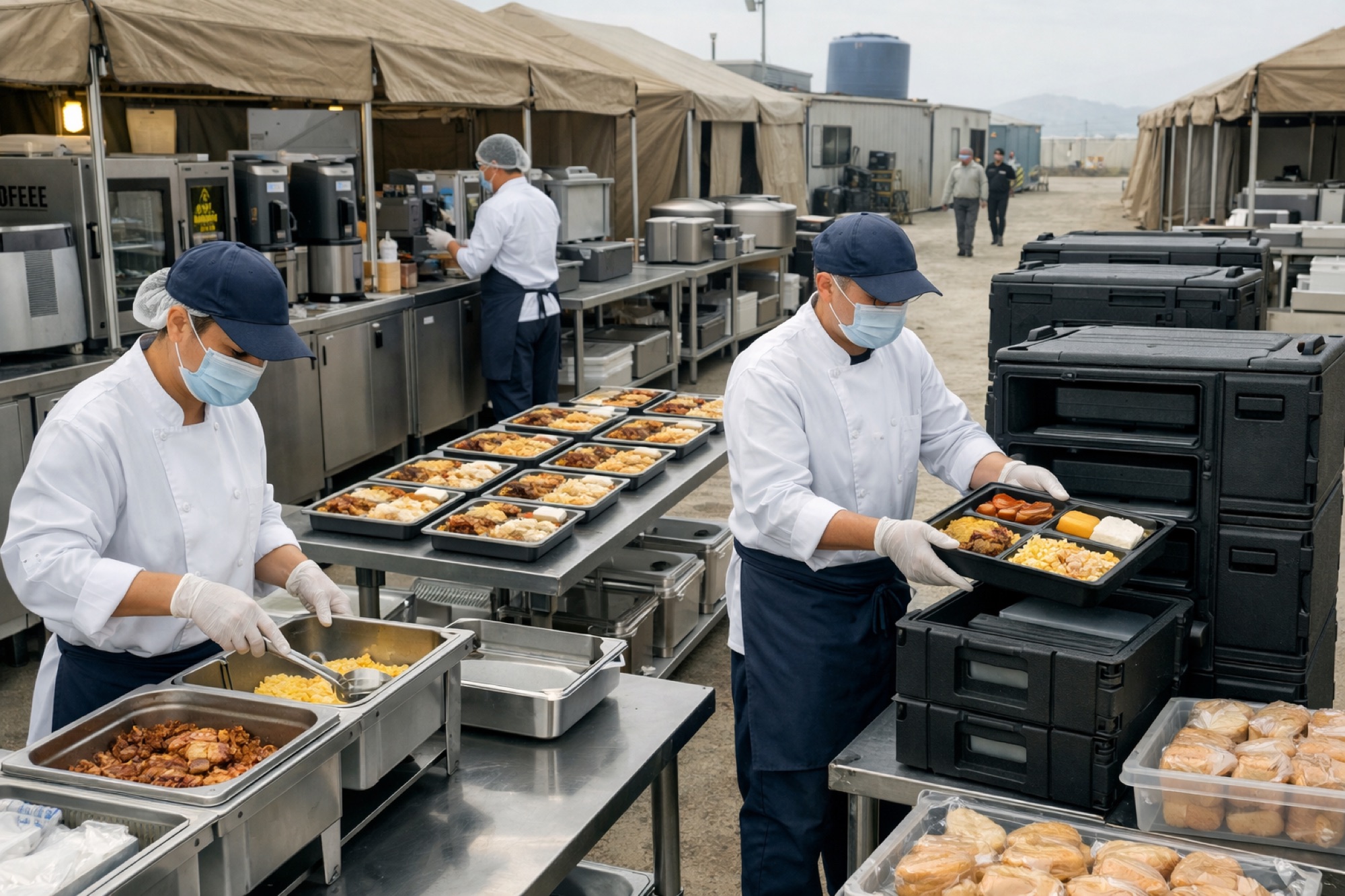 Remote Camps & Military